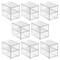 mDesign Plastic Stackable Bathroom Vanity Storage Organizer with Drawer